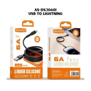 abodos 120W 36W Fast Charging Data Cable Type-C to Type-C / Lightning 120CM Soft Liquid Silicone Cable