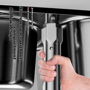 【Hot Sale】Multi-purpose hollow hexagon wrench / ergonomic labor-saving / multi-purpose chrome-plated anti-corrosion double-end socket wrench