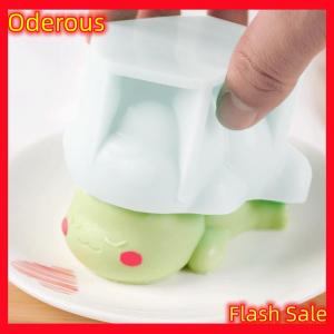 Oderous Cute Dinosaur Mousse Mold Pudding Silicone Mold Custard Mold Cake Mold Cartoon Green Dino Cake Decoration Baking Bakery Tool