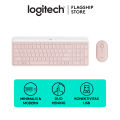 Logitech MK470  Keyboard dan Mouse Wireless Slim Combo. 