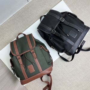 longchamp official store original Boxford series men large capacity textured Canvas backpacks Leisure mountaineering bag。
