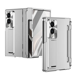 For Samsung Galaxy Z Fold 8 Case With Front Glass Screen Film Hinge Protection Case For ZFold 8 Fold8 Bracket Holder Cover