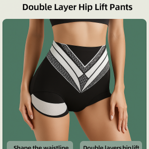 High Waist Tummy Control Panty Body Shaper 7A Antibacterial Crotch Postpartum Recovery Girdle Underwear