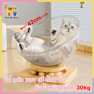 หลุมอวกาศ ที่นอนแมว ที่ลับเล็บแมว คอนโดแมว ลับเล็บแมว บ้านแมว โดมอะคริลิคแมว คอนโดแมวอวกาศ