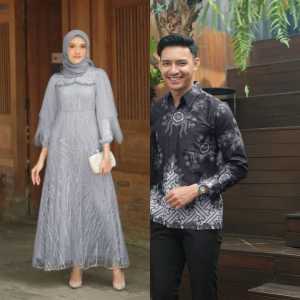[COD] + [GRATIS ONGKIR] Couple Gamis Luna / Gamis Pasangan / Couple Pasangan Terbaru / Couple Keluarga / Couple Brukat / Baju Kapelan Pacar / Baju Wanita / Baju Kapel / Couple / Baju Kapelan Pasangan / Couple Pasangan Kondangan Jelita