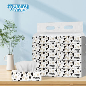 Mummy Baby High quality Facial Tissue paper towel tissue paper 4Ply interfolded tissue High quality#ct005