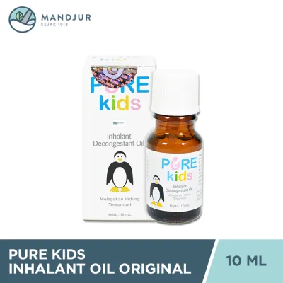 Pure Kids Inhalant Decongestant Oil 10 mL - Pelega Hidung Tersumbat