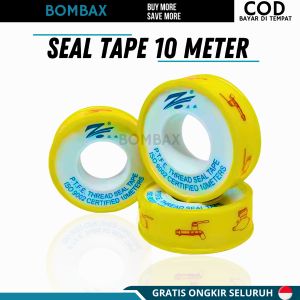 Seal Tape Pipa Air Isolasi Solasi Solatip Seltip Kran Pipa Drat Baut