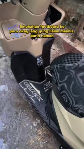 Rubber Matting for Honda Click 125i 150i V1 V2 V3 V4 Motorcycle Footboard Floor Mat Foot Mat