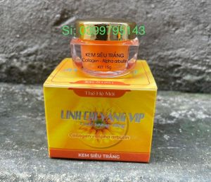 Kem Siêu Trắng Da Linh Chi Vàng Vip Thế Hệ Mới 15g