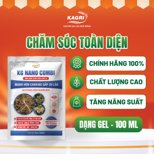 KG Nano Combi chống rụng trái thối nứt tráikhỏe cây (100ml 200ml 500ml) - KAGRI Phân bón sinh học