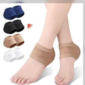 SEPASANG Kaos Kaki Pelindung Tumit Gel Socks Bahan Gel Heel Protector Menjaga Kelembaban Kulit / Kaos Kaki Tumit SH AH05
