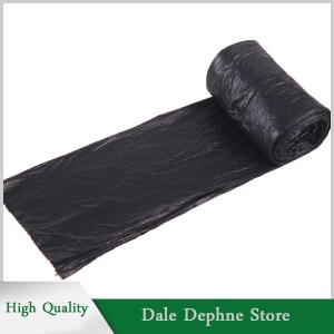 [Dale Dephne] ถุงขยะ1ม้วน50x60ซม. สีเดียวหนาเป็นมิตรต่อสิ่งแวดล้อมถุงขยะพลาสติกแบบใช้แล้วทิ้งถุงขยะสีดำ
