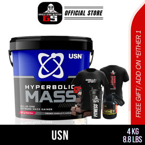 USN Hyperbolic M Protein Powder M Gh Susu Naikkan Berat Badan  M Gainer Halal (6KG)Mild and effective