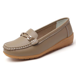 Free Shipping New Spring And Autumn Collection: Versatile WomenS Shoes Comfortable And Non-Slip With Soft Soles Perfect For Moms Available In Large Sizes And Featuring A Casual Wedge-Heel Design