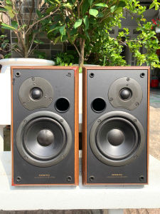 Bán Cặp Loa Bookseolf Nghe Nhạc Onkyo D - 072A (Loa cấn tí góc decal ) hàng bãi nhật hát cực hay