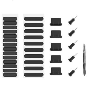 Chống bụi Bìa bao gồm Loại-C nút cắm chống bụi cho điện thoại 16 15 Loa điện thoại chống bụi dán