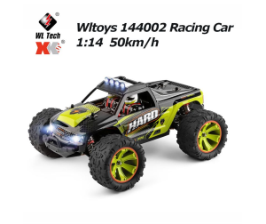 Jdd[จัดส่งที่รวดเร็ว] Wltoys 144002 2.4G Racing RC Car 50KMH 4WD อัลลอยโลหะไฟฟ้าความเร็วสูงรถออฟโรดดริฟท์ของเล่นควบคุมระยะไกลสำหรับเด็ก