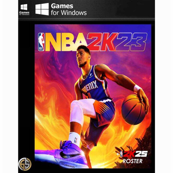 NBA 2K23 + 2K25 Roster PC Game Offline Only Compatible with Windows Laptop and Desktop Computers