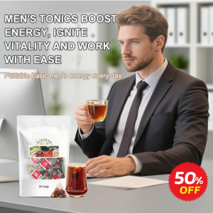 Ginseng Five Treasures Tea Supplement Nourishing Formula For Vitality And Energy Boost Five Natural Ingredients Tea