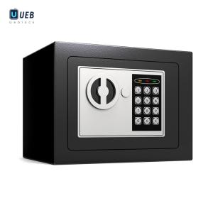 Ueblock✈ Electronic Box W/Digital Keypad & Keys Electronic Digital Safe Box Small Safe Deposit Box for Home Office