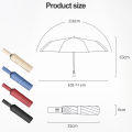 24 Ribs Automatic Auto Open UV Protection Windproof Durable Folding Portable Payung Large Oversized Umbrella Lipat 24[UNK]折叠雨伞. 
