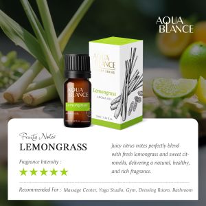 AQUABLANCE Pure Natural Aroma Essential Oils 10ML | Hotel & Garden Fragrance | Use with Diffuser & Aroma Nebulizer