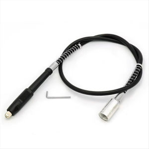 Flex Adapter Attachment Rotary Grinder Woodworking Tool.Flexible Shaft Cable Electric Grinder