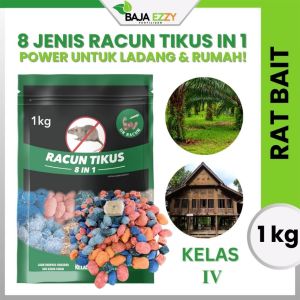 Racun Tikus 8 in 1 by Drracun Pilihan Terbaik Rat Mouse Eliminator Effective Trap Bait