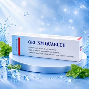 Gel NM Quablue 10g Bôi Nhiệt Miệng Lở Miệng | Gel Chăm Sóc Nướu Lợi Niêm Mạc Miệng Dạng Tuýp