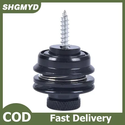 SHGMYD 1PC สายกีตาร์ล็อคสายกีตาร์เข็มขัดไม่ลื่นปุ่มหัวเข็มขัดสำหรับสายกีตาร์