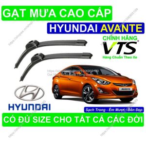 Gạt Mưa Silicon Nano Kính Lái Hyundai Avante Cặp Gạt Mưa K.ính Lái Hyundai Avante Có Đủ Size C.ho Các Đời Xe Avante