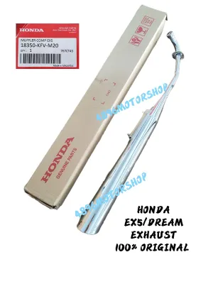 100% ORIGINAL BSH HONDA EX5-DREAM EX5 DREAM HIGH POWER HP EXHAUST PIPE EKZOS PIPE 18350-KFV-M20 BOON SIEW HONDA MUFFLER