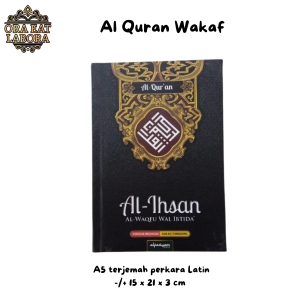 Al Quran Ukuran A4 dan A5 Quran Hardcover Wakaf Murah Quran Terjemahan Perkata Al-Quran Al-Ihsan A5