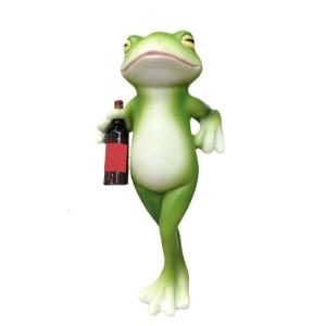 Creative Hanging Planter Decors Garden Resin Frogs Planter Huggers Indoor Decorations for Flower Pots Cute Garden