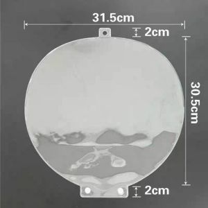 LUXURYLYN PVC Picket Fan Cover Dustproof Portable Cheering Fan Storage Case Clear Uchiwa Fan Sleeve Idol Concert Fans