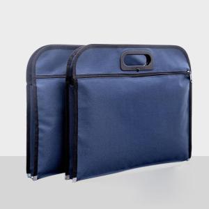 B4/A4 Canvas File Bag/Document Bag/Handbag/Oxford Zipper Conference Bag Customizable Logo Printing