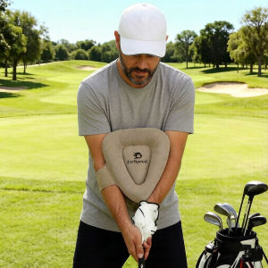 FzcSpeed Inflatable Golf Swing Trainer PVC Arm Position Training Aid for Swing Posture & Practice