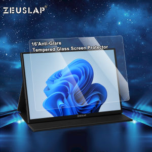 ZEUSLAP 16inch tempered glass screen protector for ZEUSLAP-Z16 Max pro Z16TV P16KT monitor full glass covered protection screen film