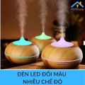 Máy xông tinh dầu khuếch tán sóng bằng siêu âm không tỏa nhiệt Tặng Tinh dầu thơm phòng khử mùi cỡ Lớn 500-2.000ml cho phòng &gt;20m2 thêm chức năng phun sương tạo ẩm hình Giọt nước và hình khác. 
