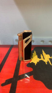 Bật Lửa Khò Cigar 3 Tia COB-981 – Bật Lửa Khò Mạnh Chống Gió Kèm Đục Lỗ Cigar Full Kim Loại Cao Cấp