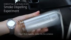 Car air purifier 5.6 million Ionizer Powerful Car Air FreshenerPurifier Oxygen Bar 12V 2.1A Dual USB Charger Car Ionic e