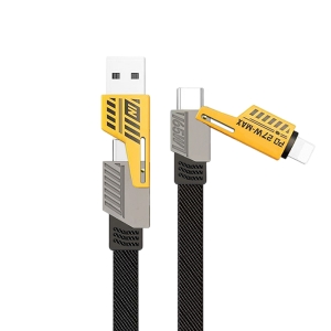 สายชาร์จเร็ว สายชาร์จPD65Wสายชาร์จโทรศัพท์4in1ที่ชาร์จความเร็วสูง สายชาร์จแบต สำหรับiPhoneชาร์จUSB Type Cชาร์จรวดเร็ว