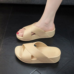 [Free Shipping] WomenS New Summer Outdoor Sandals With Height-Increasing Thick Soles And High Heels Suitable For Beach Use Non-Slip WomenS Wedge Sandals