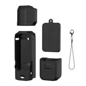 DJI Osmo Pocket 3 Silicone Case Anti-Scratch Soft Cover + Lens Cap Gimbal Camera Accessories COD