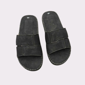 Dép kẹp nam da sáp  Dép nam xỏ ngón đế nhẹ mỏng 2 cm may viền thủ công chắc chắn