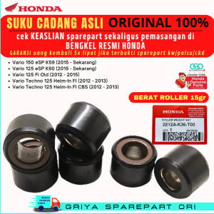 Roller Vario 125 150 Fi Old New Led Ori Original Roller 15 gram Asli AHM Honda 100%