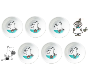 CORELLE Dessert Bowl 13.7cm 6pcs. Moomin Friends