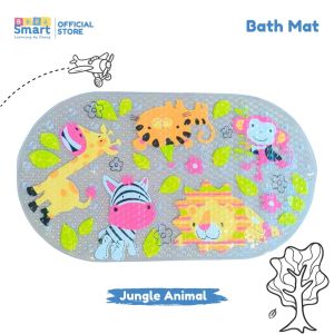 Bebe Smart Rubber Bath Mat Anti Slip- Bebesmart Alas Karpet Mandi Anti Licin Terpeleset Anak Bayi