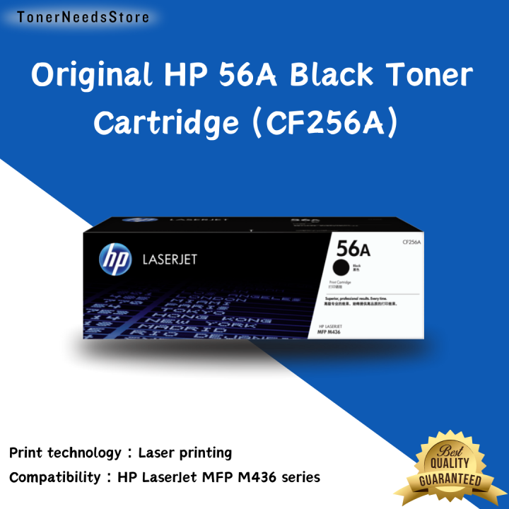 Original Hp 56a Black Toner Cartridge Cf256a Lazada Ph 